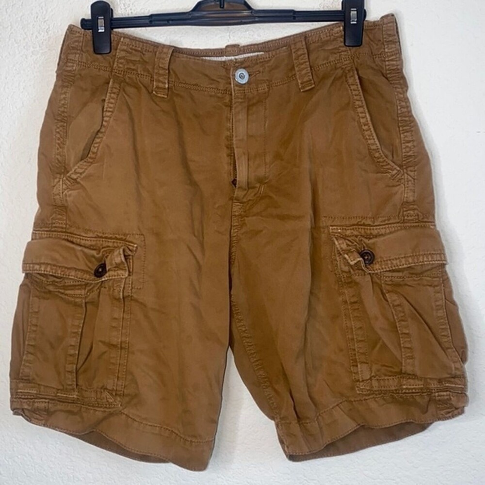 Vintage shorts American Eagle cargo 90s y2k Brown classic 34 preppy